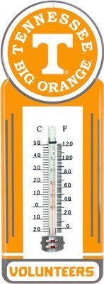 Tennessee Volunteers  Metal Outdoor Thermometer