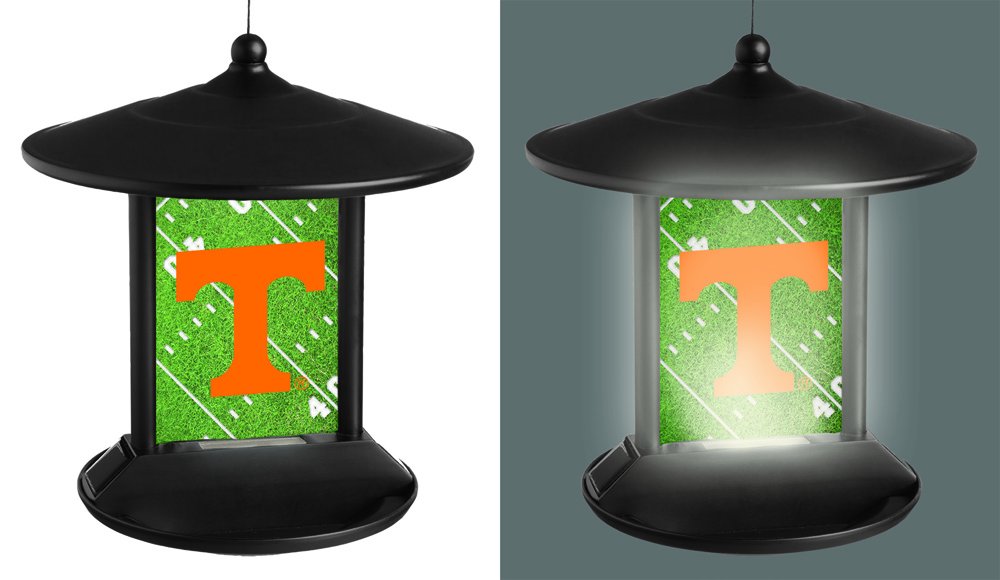 Solar Powered Hanging TN VOLS  Bird Feeder