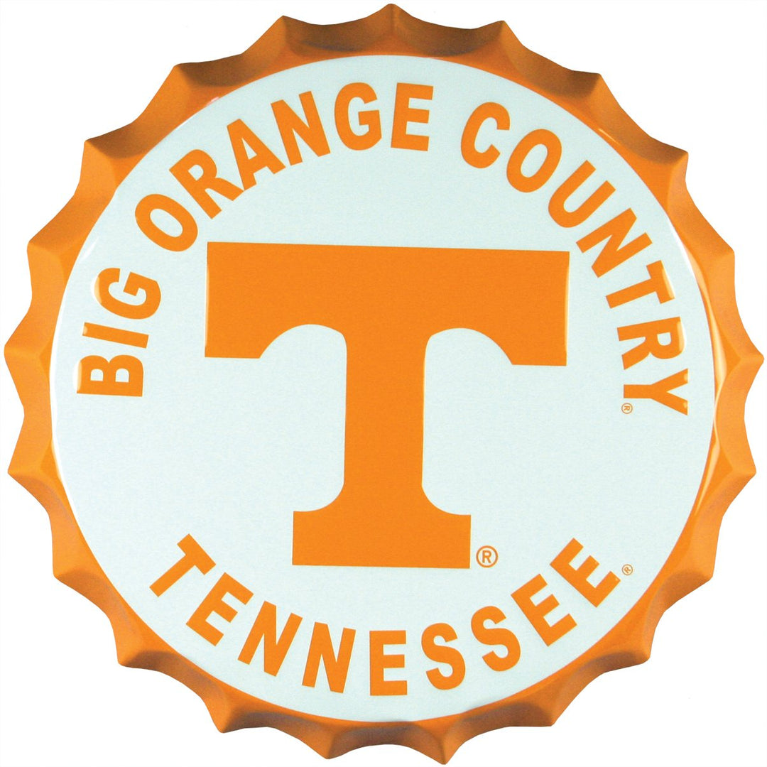 University Of Tennessee Bottle Top Sign
