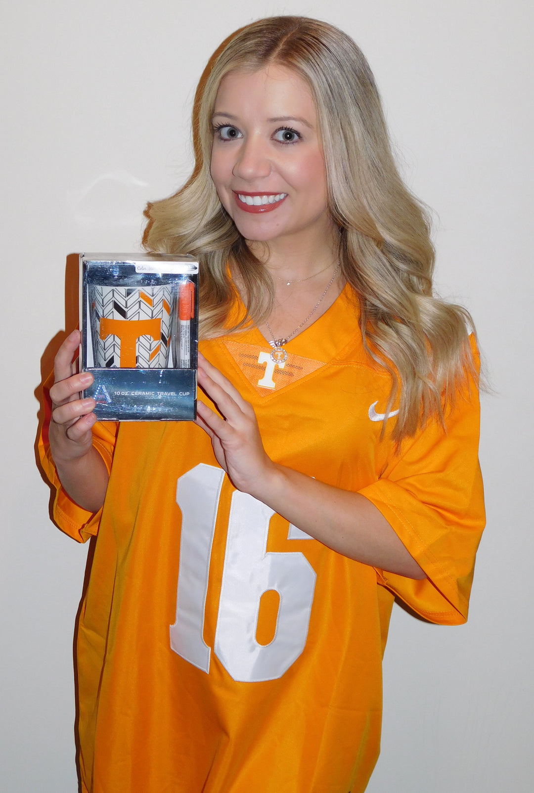 Tennessee Vols Ceramic Travel Coffee Mug