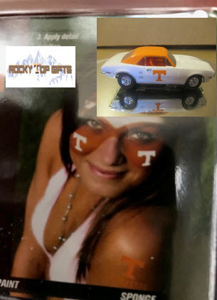 Tennessee Vols Stencil and Face Paint Kit